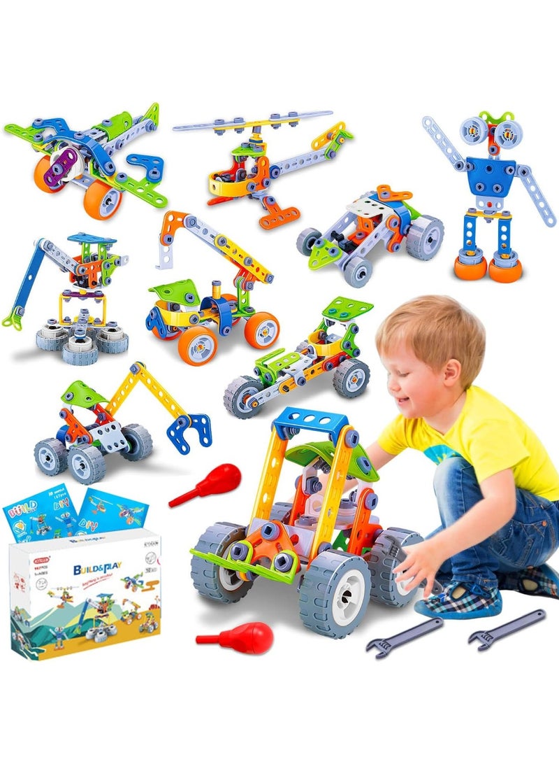 MAKINGTEC 167PCS Building Blocks STEM Toys, Toys for 5 6 7 8 9 10+ Years Old Boys Birthday Gifts Educational Autistic Toy Building Set, STEM Projects for Kids Ages 5 to 12 Creative Learning Games - Image 1